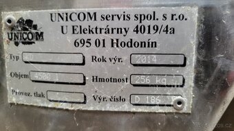 Nerezová nádrž s duplikátorom 4.500 L - 3