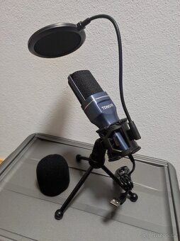 Nový PC mikrofon Tonor TC-777 se stativem - 3