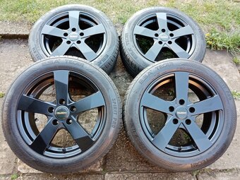 Obutá Alu kola 16ky 5x112 ŠKODA AUDI VW MERCEDES SEAT BMW - 3