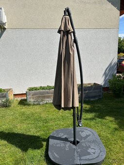 Slunečník boční 290cm s podstavcem - 3