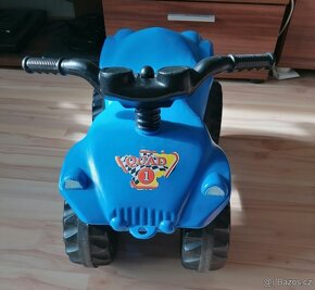 Zánovní Odrážedlo - modrá motorka - 3
