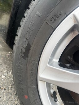 Alu kola ENZO 15" + nové zimní pneu Nokian snoowproof 1 - 3