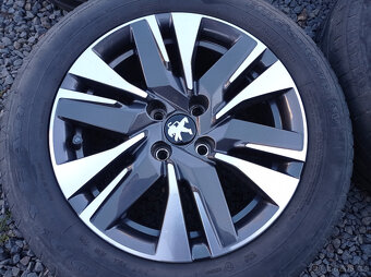 4x108 Peugeot 2008 6,5Jx16 ET20 č. 9813836677 alu disky - 3