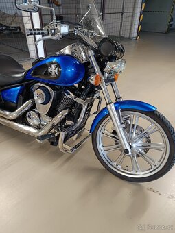 Prodám Kawasaki VN 900 Custom 2008, nová STK - 3