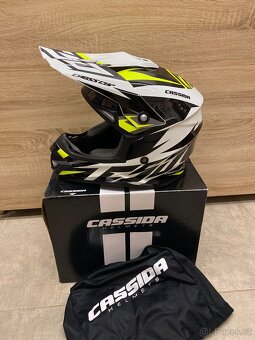 Motokrosová helma na motorku Cassida Cross Cup, vel. XL - 3