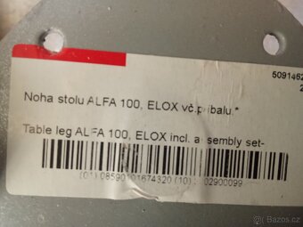 Podpěrná NOHA ke stolu - 3
