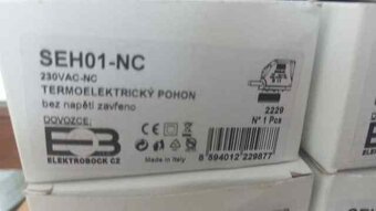 Prodám NOVÝ - SEH01-NC - Termoelektrický pohon - 3