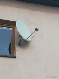 Satelit parabola+ satelitní přijímač + kovový držák - 3