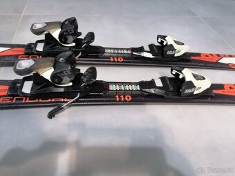 Prodám lyže Salomon Enduro. Velikost 110cm. - 3