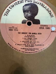 Unikátní 3LP George Harrison, The Concert For Bangladesh - 3