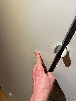 Prodáme Ikea VISTHUS šatní skříň, použitá, velmi dobrý stav - 3