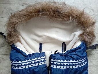Zimní fusak Emitex včetně rukávníku v sadě - 3