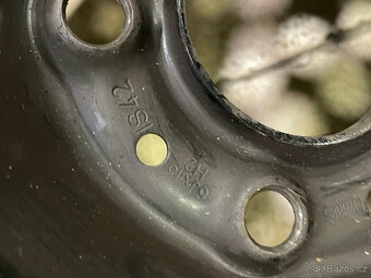 Plechové/ocelové/ disky 5x120 6Jx15 IS42 vel. 15´´ 4Ks Plech - 3