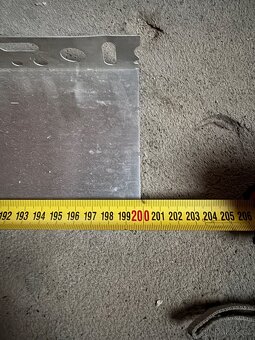 Zakládací lišta AL s okapničkou 100 mm - 3