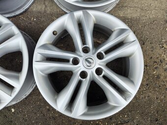 17"alu sada disků 5x114 origo Nissan Qashqai Juke Primera - 3