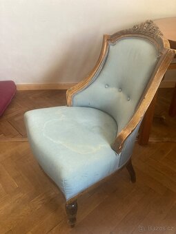 Prodám křeslo biedermeier - 3