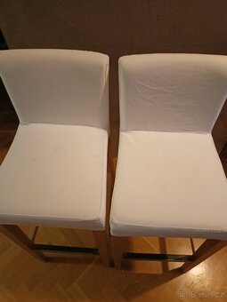 2x barové židle IKEA Henriksdal - 3
