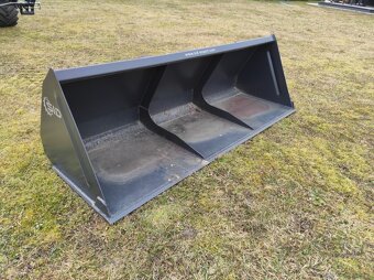 Univerzální lopata pro traktorový nakladač, šíře 240cm - 3