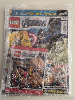 LEGO ČASOPIS: MARVEL, AVENGERS - 4X MIX + ALBUM - 3