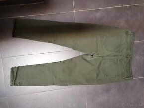 Dámské skinny/slim džíny z H&M vel. 44, zelené - 3