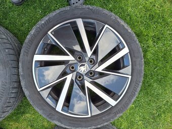 Orig. Škoda alu disky Vega Aero R18 a pneu 225/45/18 - 3
