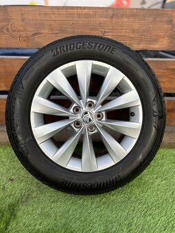 Alu kola 5x100 r16 s letnim pneu (kanava) - 3