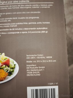 Horkovzdušná fritéza GOURMETmaxx 3l - 3