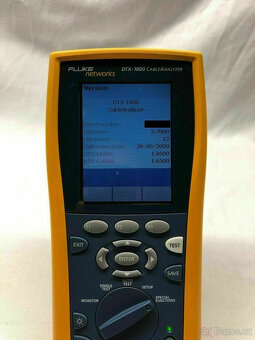 Síťový tester a analyzátor kabelů Fluke Networks DTX 1800 - 3