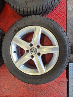 205/55 R16 91H orig.VW ALU DUNLOP WINTER SPORT 4D 2x6,5mm - 3