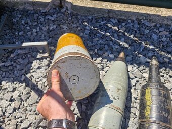 Delaborovane Strely 125 mm do T72 - 3