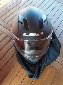 LS2 FF320 Stream Evo, černá matná, L - 3