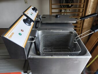 Bartscher fritéza 2x 8L , 3250w - 3
