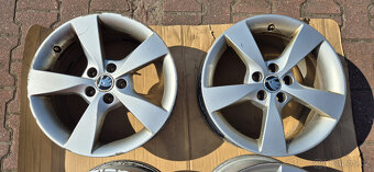 Alu kola originál Škoda Rapid 5x100 7x16 ET46 5JA 601 025 A - 3