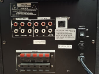 Genius SW-HF 5.1 5000 – kompletní 5.1 reprosoustava - 3