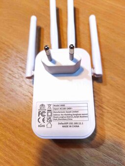 Wifi  zesilovač Wireless Repeater opakovač nový - 3