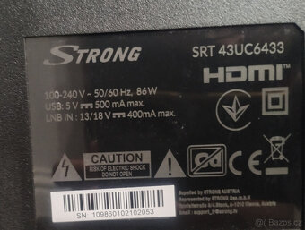 Televize Strong SRT43UC6433 - 3
