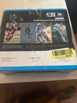 Apexel 10-30×50 Zoom Porro – dalekohled, nový - nerozbalený - 3