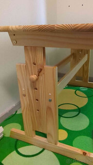 Rostoucí dětský psací stůl JULIA + šuplíková komoda Nils HAL - 3