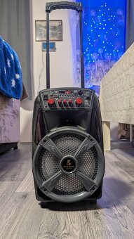 Bluetooth boom box AV Crowns 100W Baterie 7.4V 1800mAh Vstup - 3