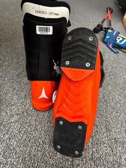 lyže 110cm; lyžáky 23,0/23,5; hůlky 90cm - 3