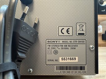 AV stereo receiver SONY STR-DH100, 200W - 3