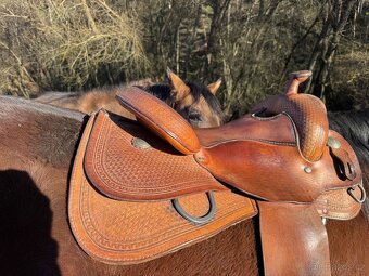 Westernové sedlo Frinta 16” - 3