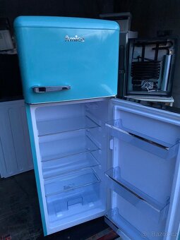Retro lednice Amica s mrazákem - 3