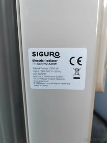 Přímotop - Elektrický radiátor Siguro HO-A311W - 3