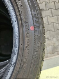 215 45 16 Bridgestone Turanza 7-7,5mm letní pneu - 3