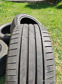 Prodám sadu letních pneu Nexen 215/45 R16 - 3