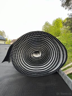 Drenážní a vodozádržný systém - zelená střecha - 3