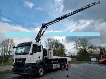 MAN TGS 26.480 - 6x2 – NOVÉ – Valník + HR-Fassi 235 – EURO 6 - 3