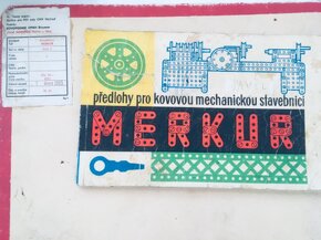 Stará stavebnice MERKUR 2 sady + návod - 3