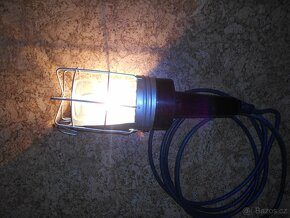 Stará, bakelitová, opravárenská lampa. 70. léta - 3